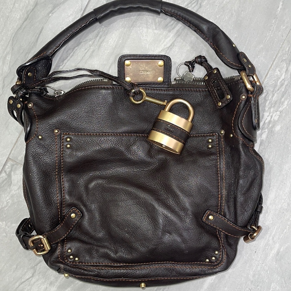 GORGEOUS   Tote bag REAL LEATHER